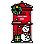 郵便局の一筆箋(冬)、郵便局のオリジナルシール(冬)、クリスマスのポスト型はがき 発売のお知らせ