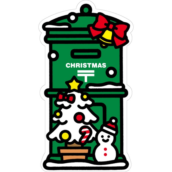 クリスマスのポスト型はがき2017 郵便局で買えるグッズposta Collect