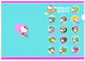 ハローキティA4クリアファイル | 郵便局で買えるグッズPOSTA